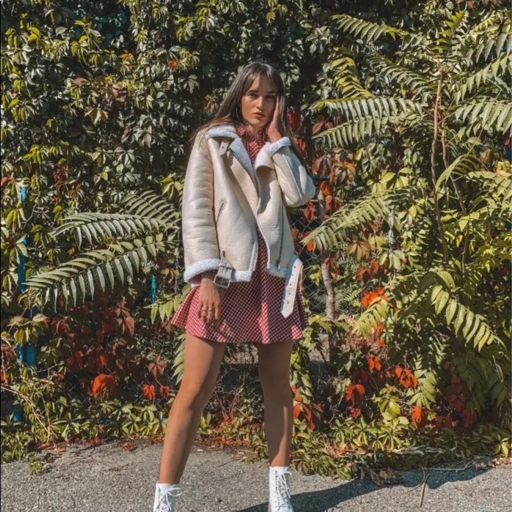 Leather Shearling jacket